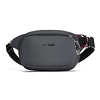 Pacsafe Vibe 100 4 Liter Anti Theft Fanny Pack-Fits 7 inch Tablet Waist, Slate