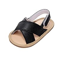 Boys Water Shoes Size 7 Infant Boys Girls Open Toe Solid Shoes First Walkers Shoes Summer Toddler Flat Baby Water Sandal