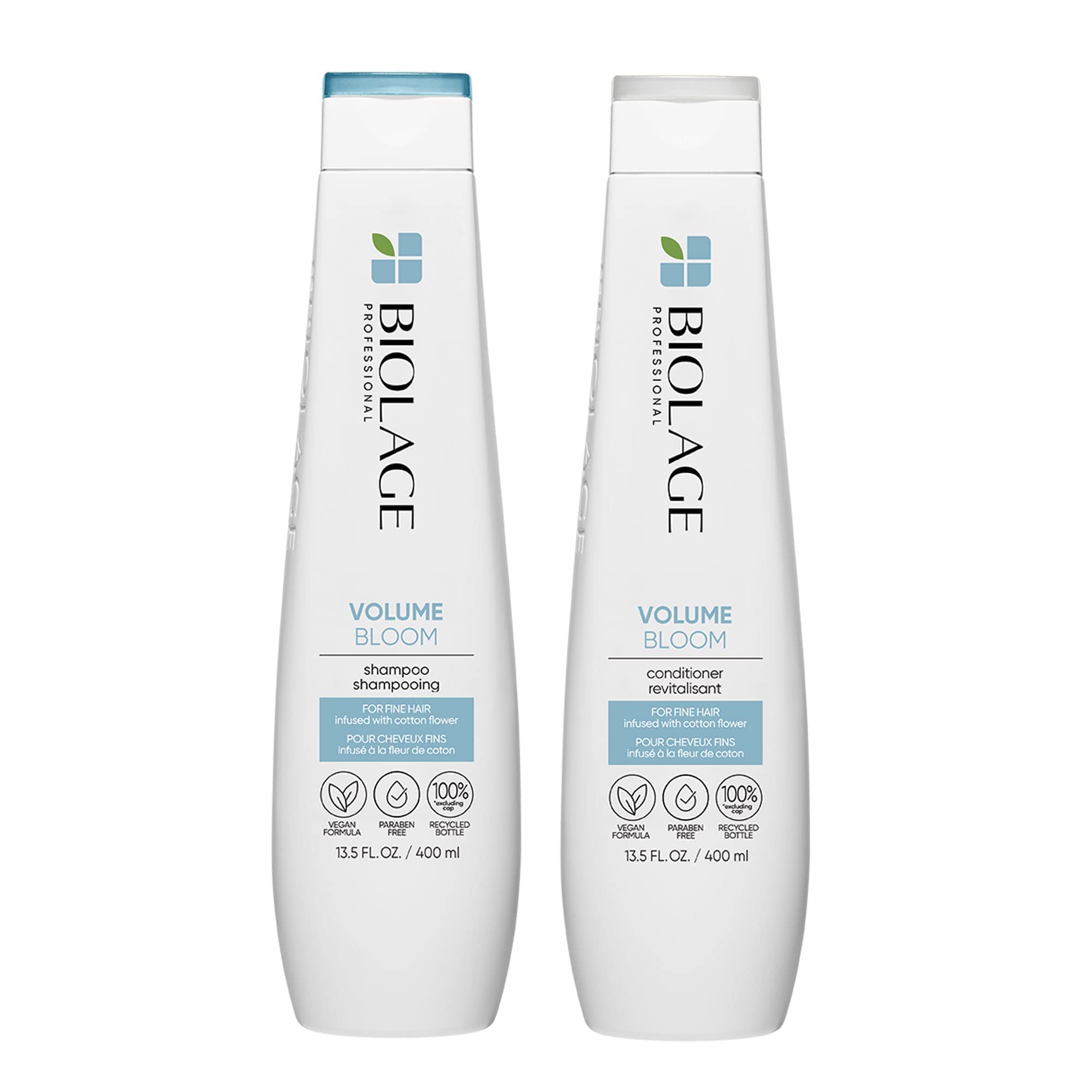 Biolage Volume Bloom Shampoo & Conditioner Set| Lightweight Volume & Shine | For Fine Hair | Paraben & Silicone-Free | Vegan​