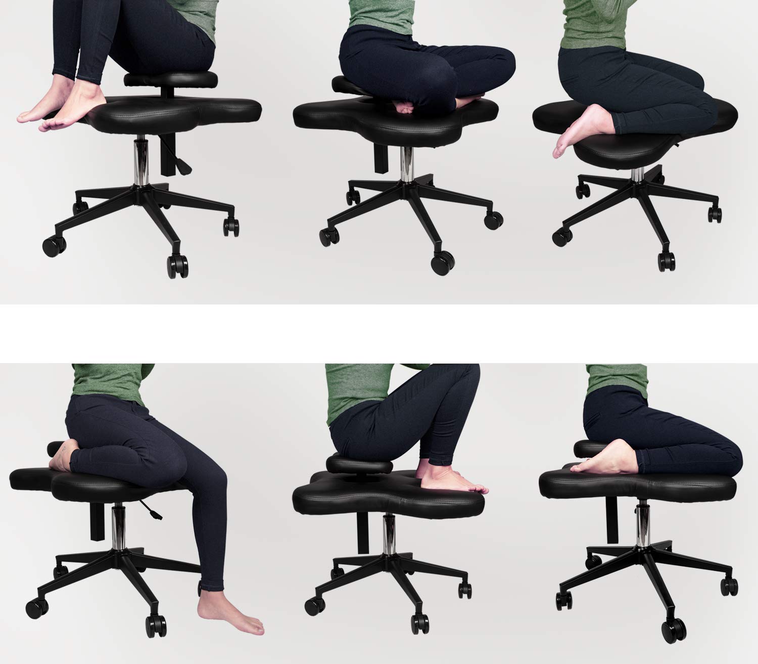 Mua H-A Meditation Chair, Home Office Desk Chair, Cross Legged Kneeling  Chair,Flexible Design for Fidgety Sitters, Black, 23D x 26W x 23H in trên  Amazon Mỹ chính hãng 2023 | Giaonhan247