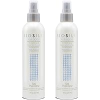 BioSilk for Dogs Silk Therapy Deep Moisture Waterless Shampoo Spray, 2 Pack | Waterless Dog Shampoo Spray for All Dogs and Puppies | 8 Fl Ounces, Pack of 2