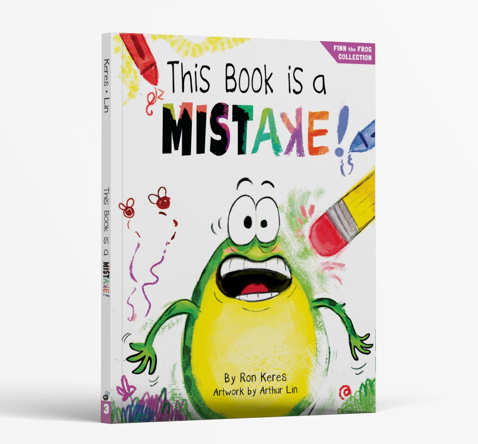 This Book Is A Mistake!: A Funny And Interactive Story For Kids (Finn the Frog Collection)