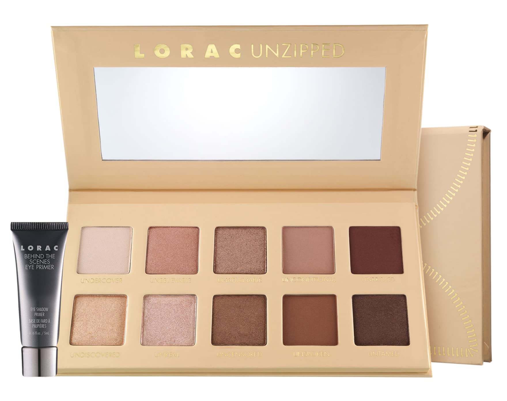 LORAC Unzipped Eyeshadow Palette, Matte And Glitter Finish