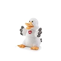 Trudi, Duck Puppet: Plush Duck Puppet, Christmas, Baby Shower, Birthday or Christening Gift for Kids, Plush Toys, Suitable from Birth