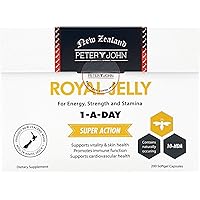 Royal Jelly 1000mg 200 Softgel Capsules 10-HDA Nutritional Supplements (1 Pack)