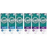 Tom's of Maine Fluoride-Free and Fluoridated Toothpastes (12 oz.)