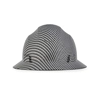 Jackson Safety Blockhead Fiberglass Hard Hat - Construction Safety Helmet with Full Brim Sun Shade & Ratchet Suspension Headgear - Carbon Fiber Pattern