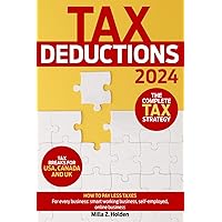 TAX DEDUCTIONS: HOW TO PAY LESS TAXES - For every business: smart working business, self-employed, online business