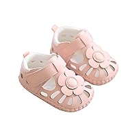 Girls Sandals with Pearls Flowers Leather Shoes Sandals for Little Girls Baby Casual Shoes for Little Girls for Parties Birthdays Cosplay shoes Dance Shoes