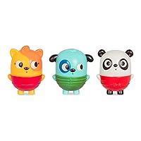 B. toys - Mold Free Bath Toys- Squish & Splash- Water Play & Bath time- Color-changing animals- easy cleaning bath toy- 6 months +