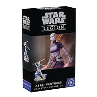 Star Wars: Legion Asajj Ventress Operative Expansion - Unleash Sinister Power! Tabletop Miniatures Strategy Game for Kids and Adults, Ages 14+, 2 Players, 3 Hour Playtime, Made by Atomic Mass Games