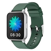 ALLCALL P36 Smart Watch GPS Men's Women's 1.69 Inch Full Touch Fitness Tracker IP67 Waterproof Smart Watch (Green)