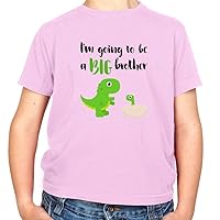 I'm Going to be a Big Brother Dinosaur - Childrens/Kids Crewneck T-Shirt