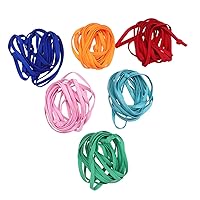 ERINGOGO 2pcs Skipping Rope Elastic Cord Steel Wire Jump Rope Elastic Band Toy Student Rubber Band