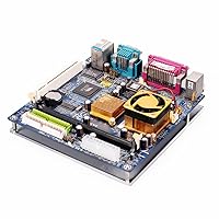 ITX Computer Open Air Case Bracket Acrylic DIY Bare PC Frame for ATX motherbar Support Graphics Card Transparent