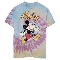 Disney Kids Characters Vintage Mickey Boys Short Sleeve Tee Shirt