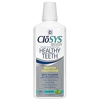 CloSYS Healthy Teeth Oral Rinse Mouthwash - 32 Fl Oz