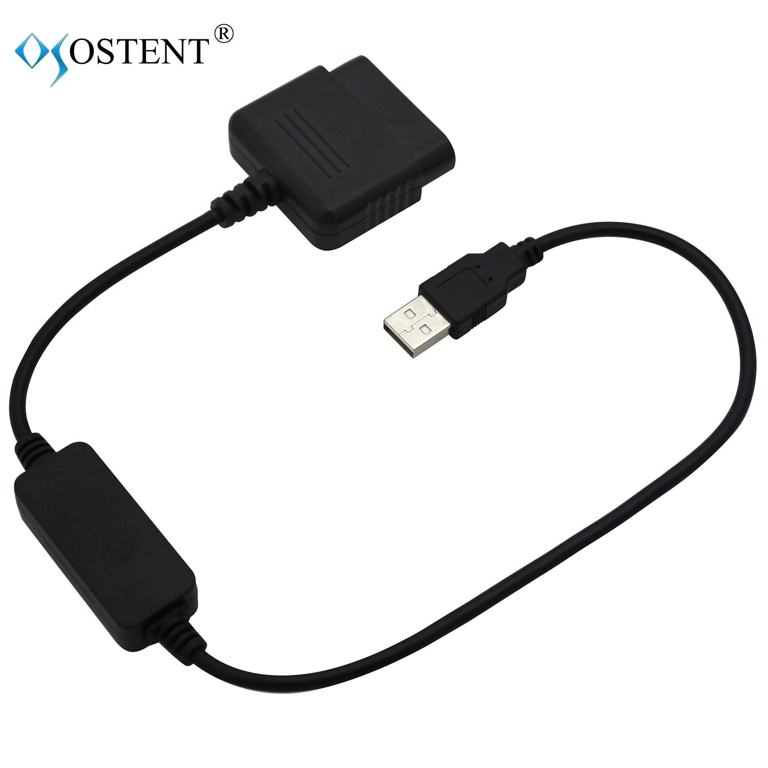 OSTENT PS2 to PS3 USB Controller Converter Cable Adapter for Sony PS3 Console Game