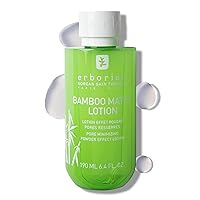 Erborian - Bamboo Pore Minimizing Lotion - Mattifying and Hydrating Bamboo Waterlock Complex - Reduce Excess Sebum - Korean Skincare Cleansing Toner for Normal to Oily Prone Skin - 6.4 Oz