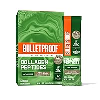 Unflavored Collagen Peptides Powder Packets, Pack of 15, Grass-Fed Collagen Protein and Amino Acids for Healthy Skin, Bones and Joints