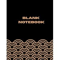 Blank Notebook: Unlined numbered pages for artists, students and professionals 110 pages 8.5