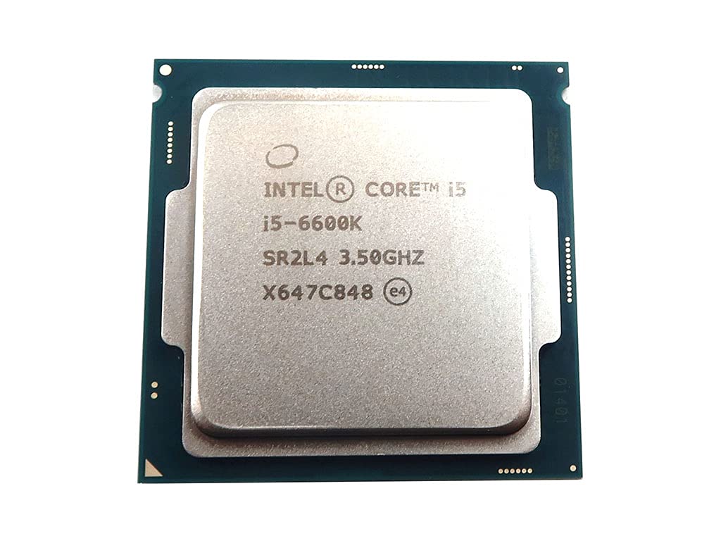 Intel Core i5-6600K 3.50GHz Socket LGA1151 4-Core DDR4 SDRAM CPU Desktop Processor SR2L4 for Other Desktop Systems