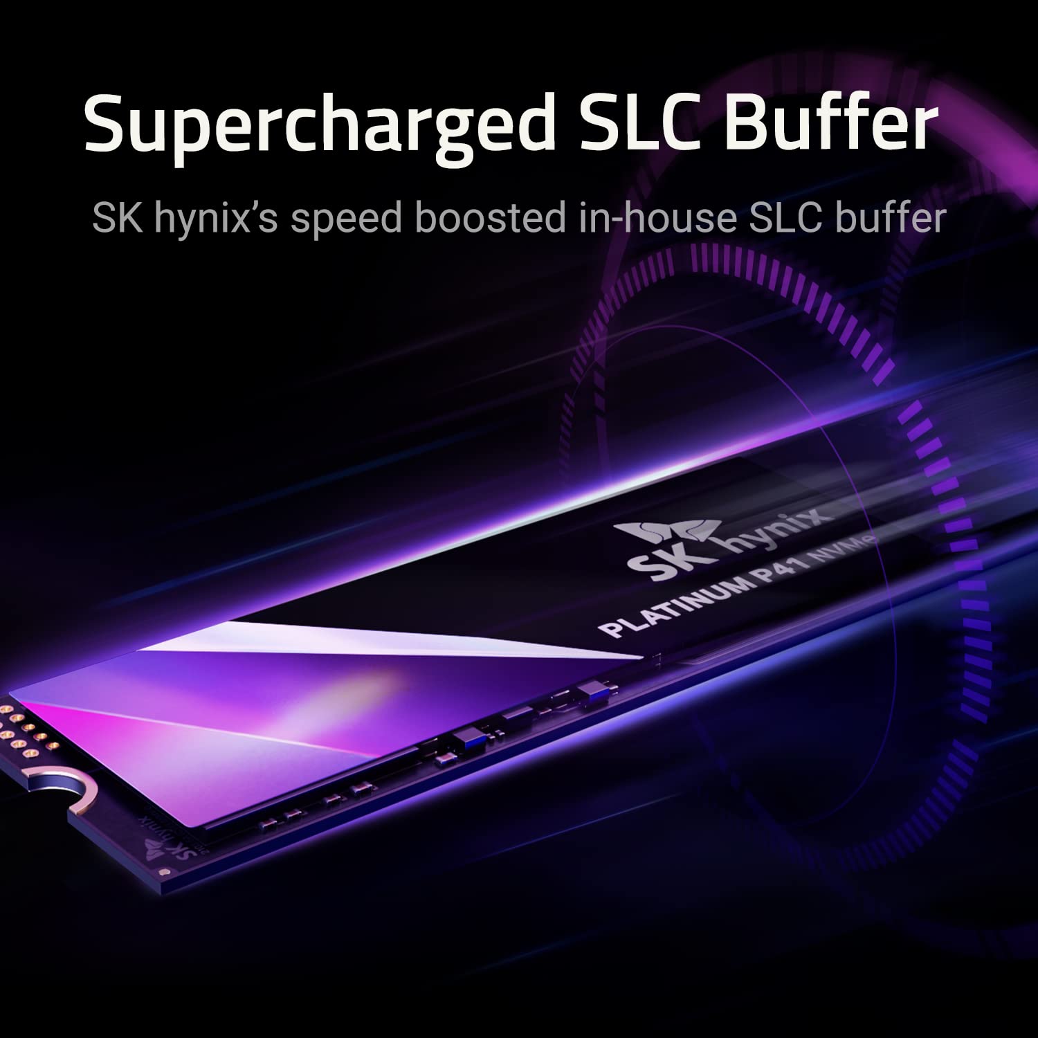SK hynix Platinum P41 1TB PCIe NVMe Gen4 M.2 2280 Internal Gaming SSD, Up to 7,000MB/S, Compact M.2 SSD Form Factor SSD - Internal Solid State Drive with 176-Layer NAND Flash