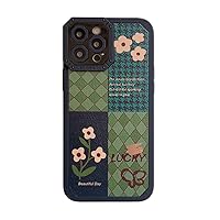 for Fashion Pattern Floral Phone Case for iPhone 13 12 11 Pro Max X XR XS Max Case Cute Silicone Soft Case,Style,for iphone12ProMax