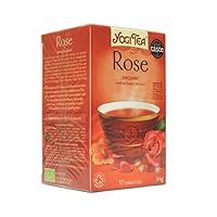 YOGI TEA Organic Tao Rose Tea, 17 CT