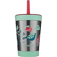 Contigo Kids Spill-Proof Tumbler with Straw & Leak-Proof Lid, 12oz Vacuum-Insulated Stainless Steel Water Bottle for Kids, Dishwasher Safe & Fits Most Cup Holders, Tumbler for School, Home, Travel