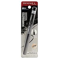 Rimmel London Scandaleyes Micro Eyeliner, Waterproof, Long-Wearing, Smudge-Proof, 001, Black, 0.04oz