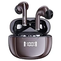 Wireless Earbuds, Bluetooth Earbuds 5.3 with LED Power Display Charging Case, IP67 Waterproof Earbuds for Phone,Samsung, Android and Sport Workout Run TWS Headset, True Wireless Ear Buds with Mic
