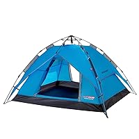 Instant Pop Up Tent for Camping, 2-4 Person Camping Tents Portable Waterproof Automatic Easy Setup Tent for Outdoor Camping Beach Travel
