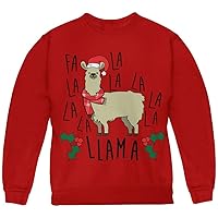 Old Glory Christmas Fa La Llama Youth Sweatshirt
