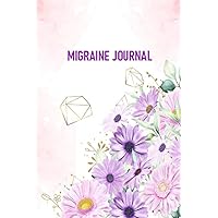 Migraine Journal: Headache Book, Migraine Headache Log, Chronic Headache/Migraine Management. Record Location, Severity, Duration, Triggers, Relief Measures, Other Symptoms & Notes