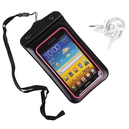 Armband and Armlet and Armbelt Bag Pink, Black with A Headphone Jack for Motorola G5 5 inch and G5 Plus 5.2 inch
