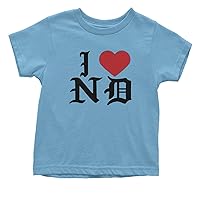 Expression Tees I Heart ND Punk Ska Guts Infant One-Piece Bodysuit and Toddler T-shirt