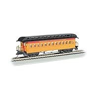 Bachmann Industries Coach Western & Atlantic Rr Ho Scale Old-Time Car with Round-End Clerestory Roof
