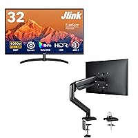 Computer Monitor FHD 32 Inch Monitor, 1920x1080P 60Hz 104% sRGB LCD Display with HDMI VGA 3.5mm Audio Single Monitor Mount, Fits 13-32Inch Screen
