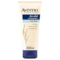Aveeno Soothing Cream at The Menthol Reduces Itching from Dry Skin 200ml