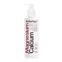 BetterYou Magnesium Plus Calcium Body Lotion - Body Cream With Magnesium And Calcium - Topical Cream For Bone Support - Dry Skin Lotion - 6.08 oz