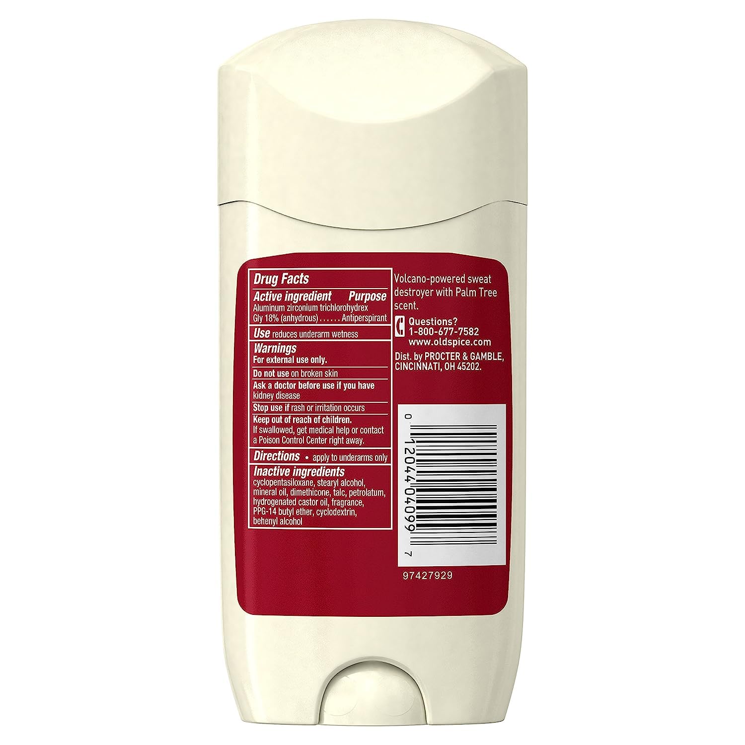Old Spice Fresher Collection Men's Anti-Perspirant and Deodorant, Fiji Scent - 3.4 Oz