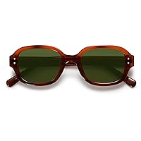 SOJOS Rectangle Sunglasses for Women Vintage Trendy Outdoor Travel Sun Glasses Square Frame SJ2218