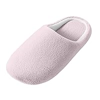 House Slippers For Women, Cotton Slippers Warm Home Cute Soft Plush For Bathroom, Bedroom, Guest, Hotel, Bride Slippers