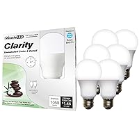 Miracle LED Nature's Vibe Clarity Midday High Definition Sunlight LED Mood Light Bulb Replacing 100W (6-Pack)
