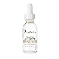 SheaMoisture Hyaluronic Acid Serum for Dry Skin 100% Virgin Coconut Oil Paraben Free Face Serum 1 fl oz