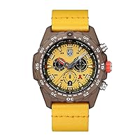 Luminox Bear Grylls Survival Master x #Tide Recycled Ocean Material Yellow Swiss Made Chronograph Watch XB.3745.ECO