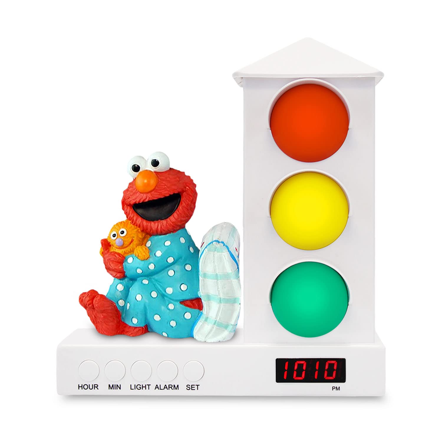 It's About Time Stoplight Sleep Enhancing Alarm Clock for Kids, Elmo's Bedtime