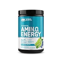 Amino Energy - Pre Workout with Green Tea, BCAA, Amino Acids, Keto Friendly, Green Coffee Extract, Energy Powder - Blueberry Mojito, 30 Servings (Packaging May Vary)