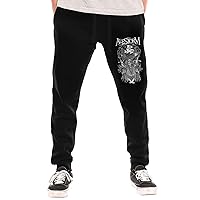 Alestorm Man's Fashion Baggy Sweatpants Lightweight Workout Casual Athletic Pants Open Bottom Joggers